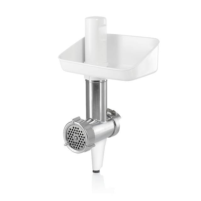Accesorio picadora Bosch MUZ5FW1 en blanco y aluminio fundido