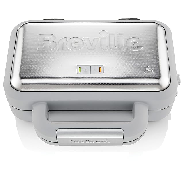 Gofrera Breville VST072X DuraCeramic con placas hondas extraíbles