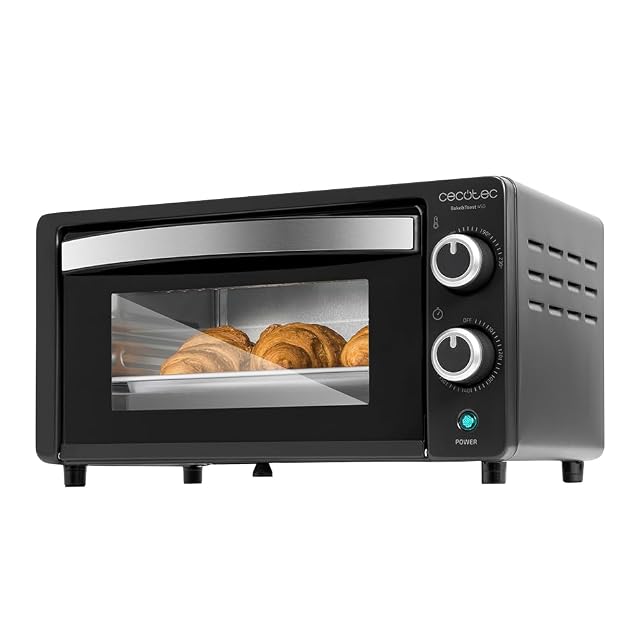 Horno de sobremesa Cecotec Bake&Toast 1090 de 10 litros en negro