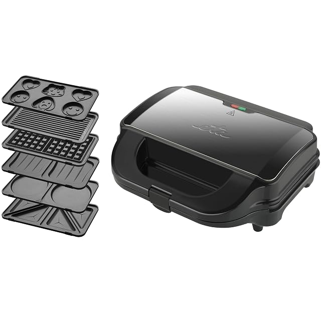 Sandwichera ETA Sorento Plus 6 en 1 con seis juegos de placas intercambiables