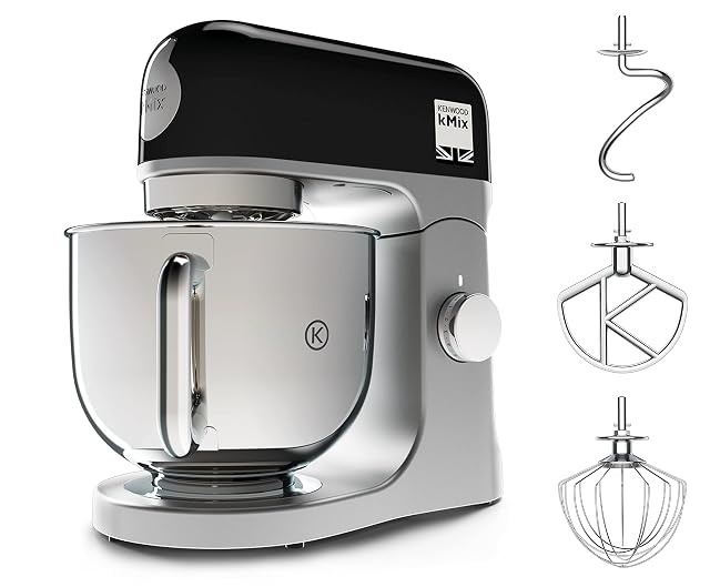 Amasadora Kenwood kMix KMX750BK en negro con carcasa de metal