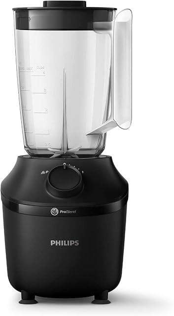 Batidora de vaso Philips serie 3000 HR2041/41 con vaso de 1,9 litros