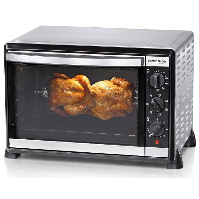 Horno de sobremesa Rommelsbacher BG 1805/E de 42 litros en acero inoxidable