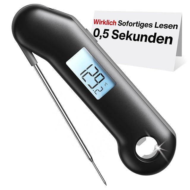 Termómetro digital ThermoMaven F1 Turbo HT04 con pantalla retroiluminada giratoria